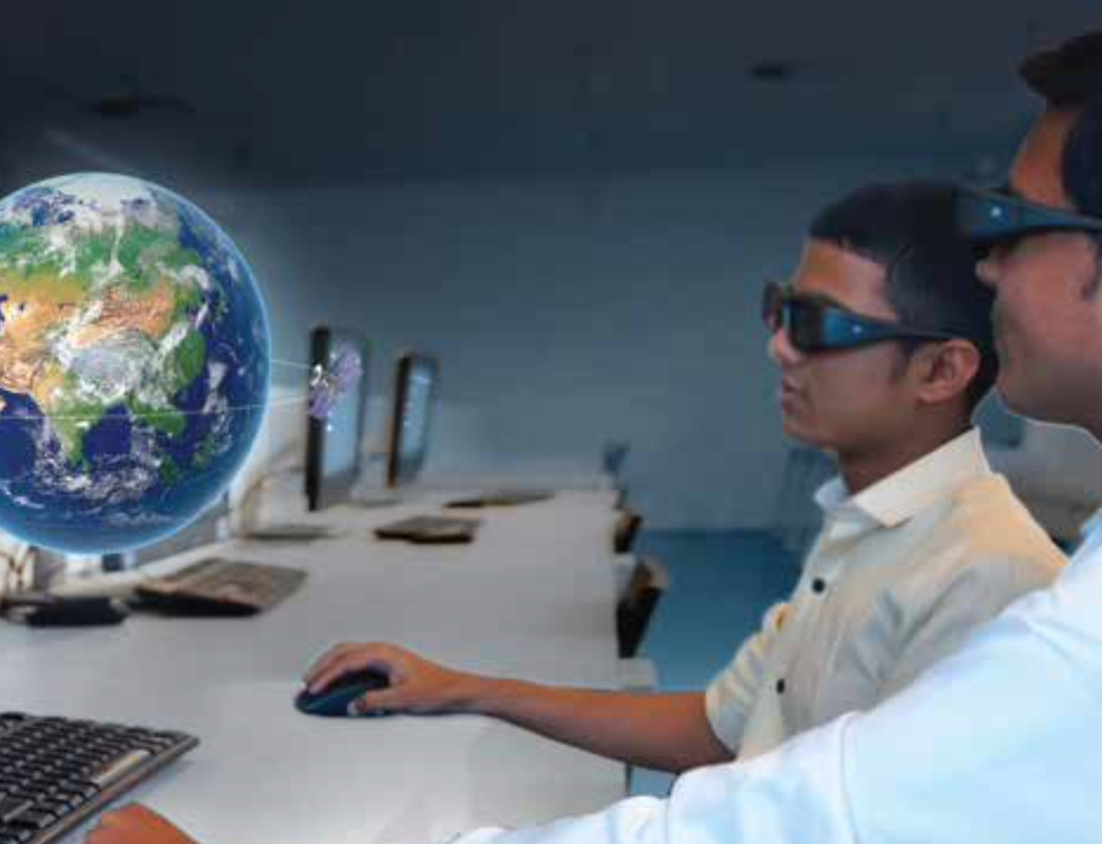 Kids with STEM project