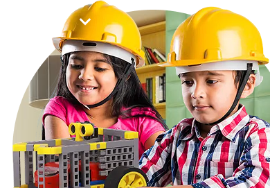 Kids with STEM project