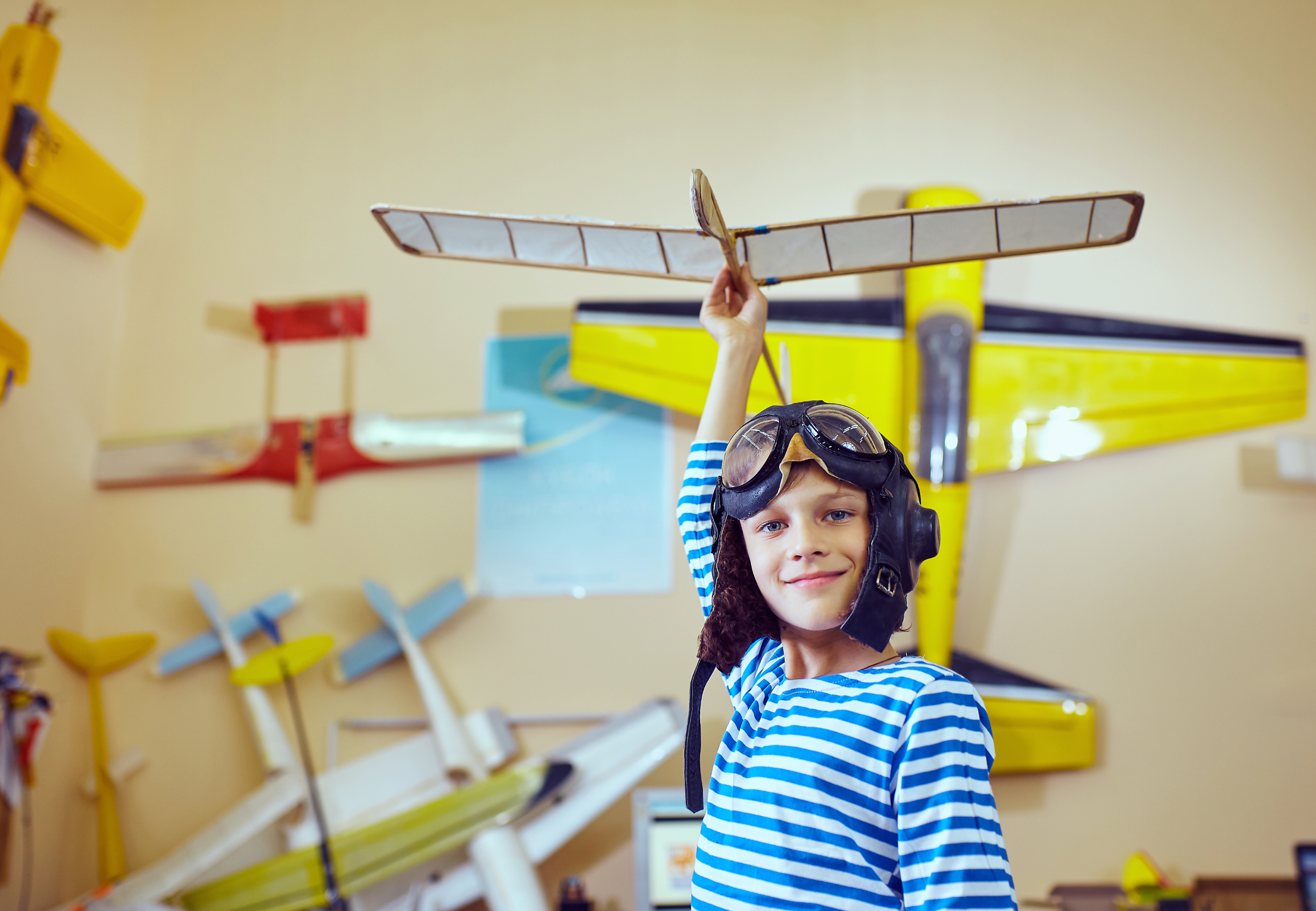 Kids with STEM project